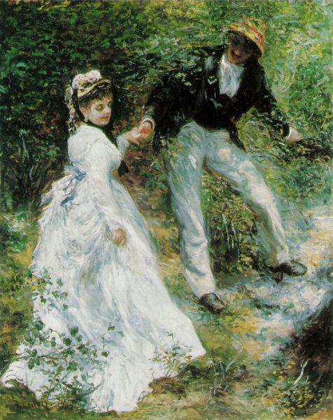 Pierre-Auguste Renoir La Promenade